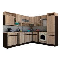 Bucatarie de Colt COSSY NEW DR. 230-260 Stejar Sonoma